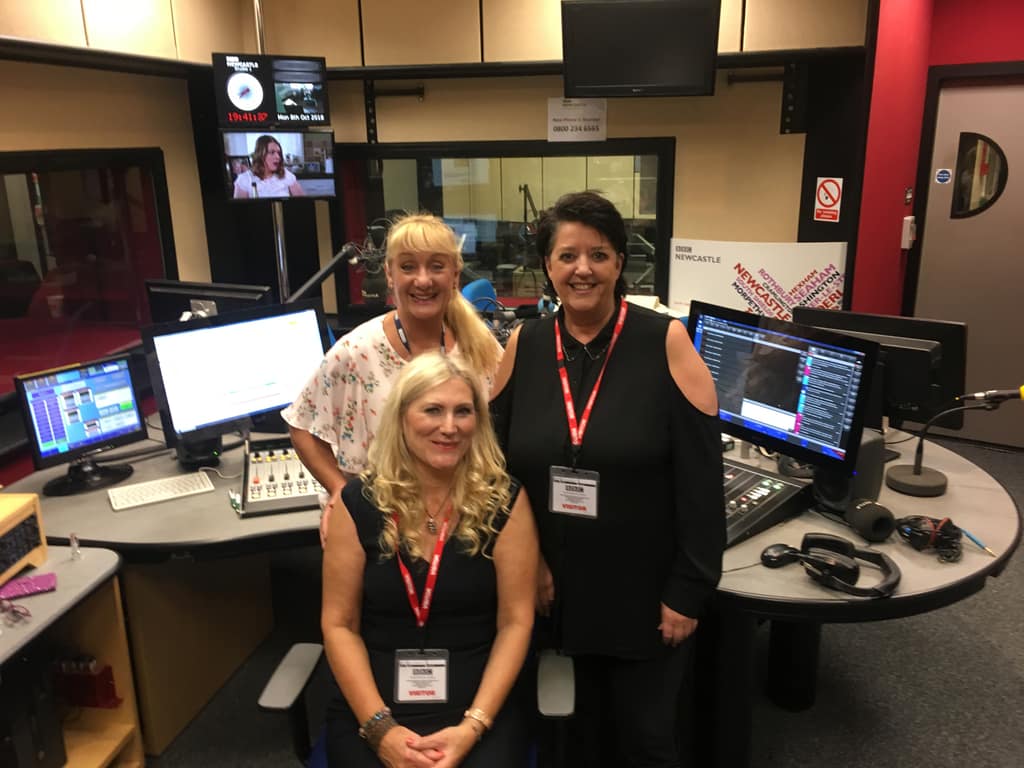 On the radio Sonya Hudson speaking on radio